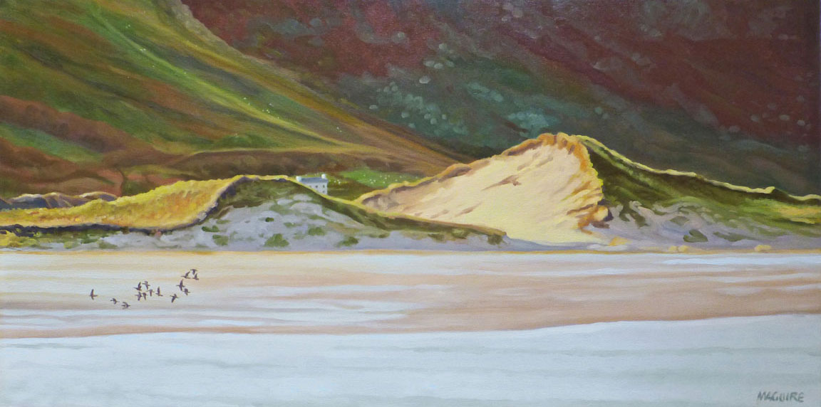 Loughros Beg Dunes Paintings of Ireland Donegal
