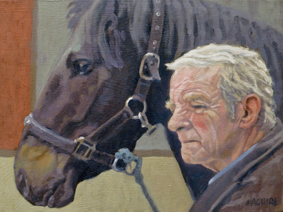 Match Maker #1 Paintings of Irish Horse Fair