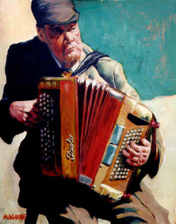 Irish Musicians - Galway Street Musician